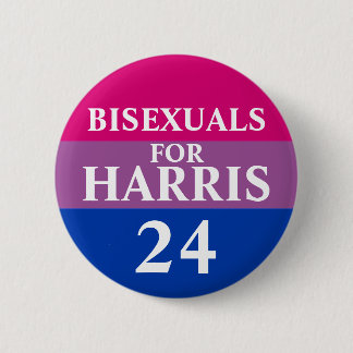 Bisexuelle Für Harris Knopf Button