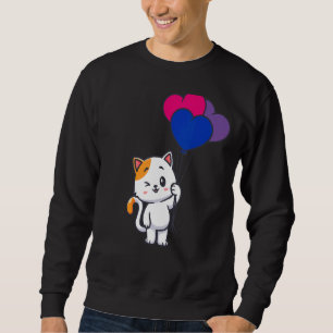 Bisexuelle Katzen Katzen Besitzer der Katze Grafik Sweatshirt