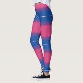 Bisexuelle Leggings mit weit reichenden Flaggen (Links)