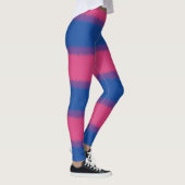 Bisexuelle Leggings mit weit reichenden Flaggen (Rechts)