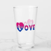 Bisexuelle LIEBE Glas (Rückseite)