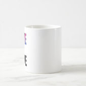 Bisexuelle Liebe ist Liebe Kaffeetasse (Mittel)