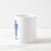 Bisexuelle Liebe ist Liebe männlich Kaffeetasse (Mittel)