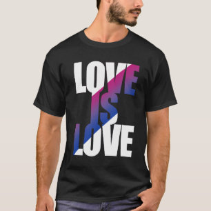 Bisexuelle Liebe ist Liebe T-Shirt