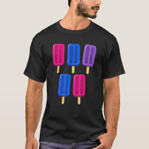 Bisexuelle Popsicles 4. Juli Bisex Bi Subtle Pri T-Shirt
