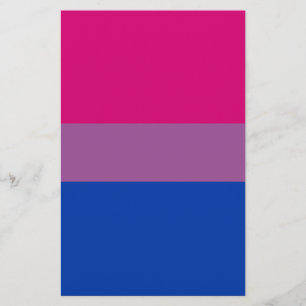 Bisexuelle Pride-Flagge Flyer