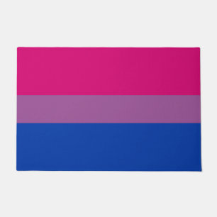 Bisexuelle Pride-Flagge Fußmatte
