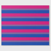 Bisexuelle Pride-Flagge Geschenkpapier (Flach)