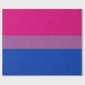 Bisexuelle Pride-Flagge Geschenkpapier (Flach)