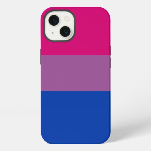 Bisexuelle Pride-Flagge iPhone Hülle (Rückseite)