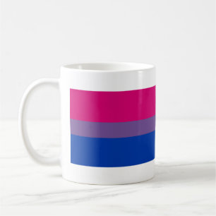 Bisexuelle Pride-Flagge Kaffeetasse
