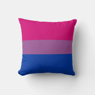 Bisexuelle Pride-Flagge Kissen