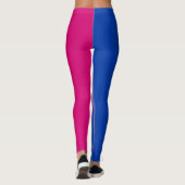 Bisexuelle Pride-Flagge Leggings (Rückseite)