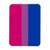 Bisexuelle Pride-Flagge Magnet (Vertikal)