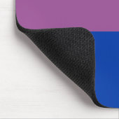 Bisexuelle Pride-Flagge Mousepad (Ecke)