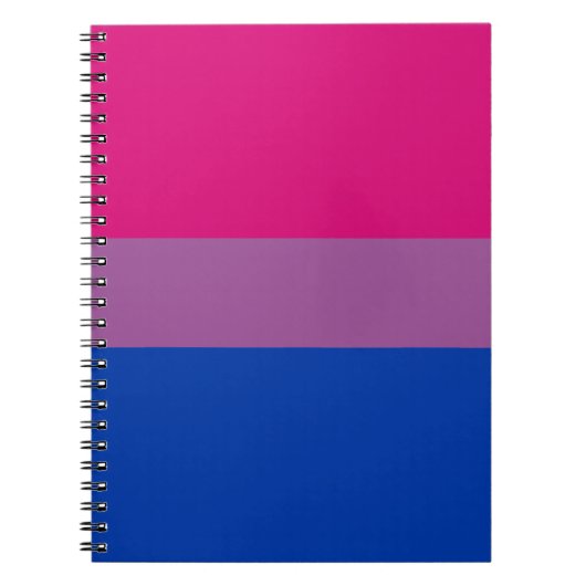 Bisexuelle Pride-Flagge Notizblock (Vorderseite)