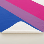 Bisexuelle Pride-Flagge Sherpadecke (3/4)