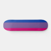 Bisexuelle Pride-Flagge Skateboard (Horizontal)