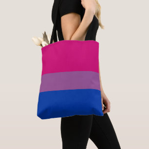 Bisexuelle Pride-Flagge Tasche