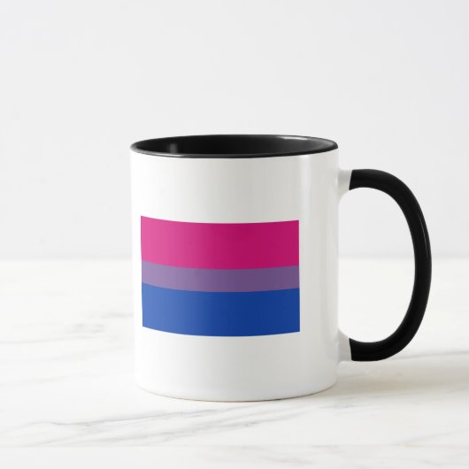 Bisexuelle Pride-Flagge Tasse (Rechts)