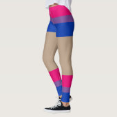 Bisexuelle Pride Imitate Shorts & Legs Leggings (Links)