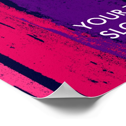 BISEXUELLE PRIDE INK-BAR POSTER (Ecke)