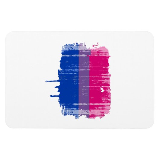 Bisexuelle Priesterfarben gestört Magnet (Horizontal)