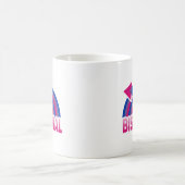BISEXUELLE RAINBOW FLAG KAFFEETASSE (Mittel)