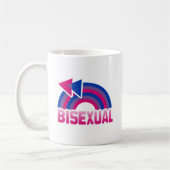 BISEXUELLE RAINBOW FLAG KAFFEETASSE (Links)