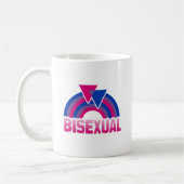 BISEXUELLE RAINBOW FLAG KAFFEETASSE (Links)