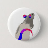 Bisexuelle Ratte Button (Vorderseite)