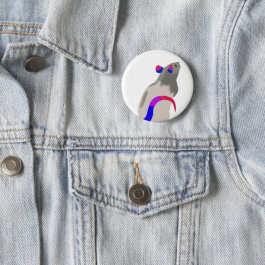 Bisexuelle Ratte Button (Beispiel)