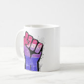 Bisexuelle Resistenz Kaffeetasse (Vorderseite Links)
