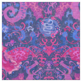 Bisexuelle Stachelfarben Dragon Damask Stoff (Muster)