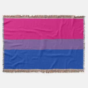 Bisexuelle Stolperflagge Decke