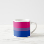 Bisexuelle Stolperflagge Espressotasse (Rechts)