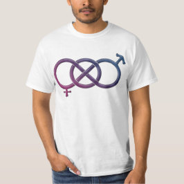 Bisexuelle Stolperflagge Farbe des Geschlechts Ken T-Shirt