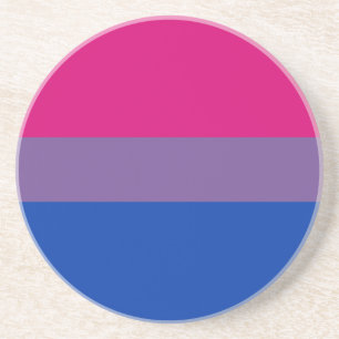 Bisexuelle Stolperflagge Getränkeuntersetzer