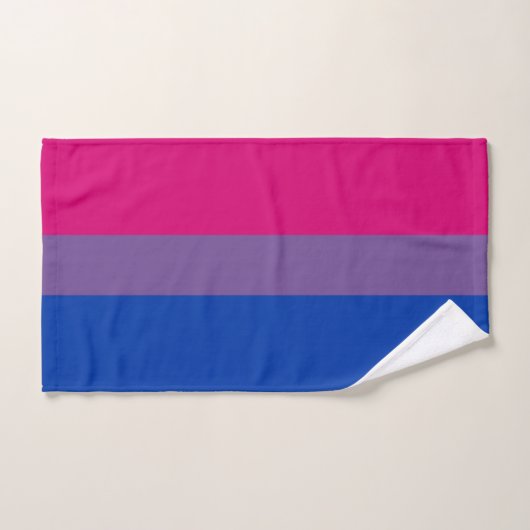 Bisexuelle Stolperflagge Handtuch (Handtuch)