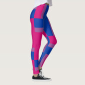 Bisexuelle Stolperflagge Inspiriert Leggings (Rechts)