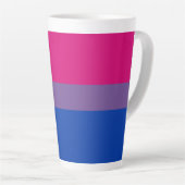 Bisexuelle Stolperflagge Milchtasse (Rechte Ecke)