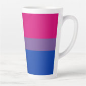 Bisexuelle Stolperflagge Milchtasse (Rechts)