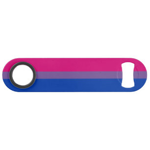 Bisexuelle Stolperflagge Speed Flaschenöffner