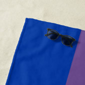 Bisexuelle Stolperflagge Strandtuch (Beispiel)
