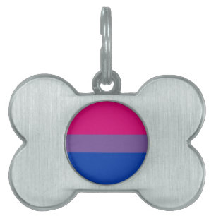 Bisexuelle Stolperflagge Tiermarke