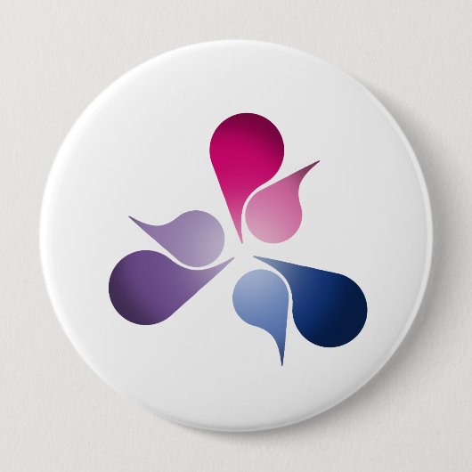BISEXUELLE STOLZ-EXPLOSION BUTTON (Vorderseite)