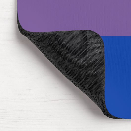 Bisexuelle Stolz-Flagge Mousepad (Ecke)