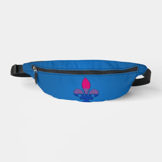 Bisexuelle Stolz Fleur-de-lis Rucksack (Vorderseite)
