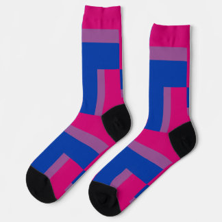 Bisexuelle Stolz-Socken mit Inspiriert Crew Socken