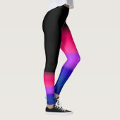 Bisexuelle Stolzflagge des asymetrischen Bi Leggings (Rechts)